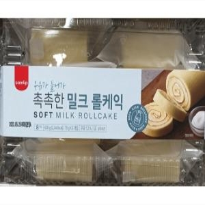 SPC삼립 삼립 밀크롤케익 75g x 8개입