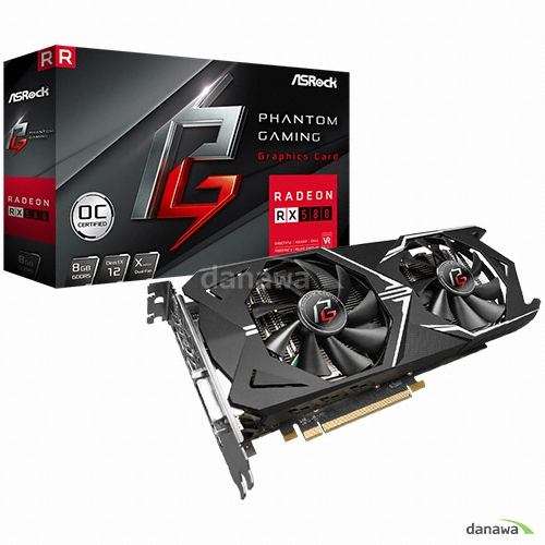 ASRock Phantom Gaming X 라데온 RX 580 OC D5 8GB 에즈윈