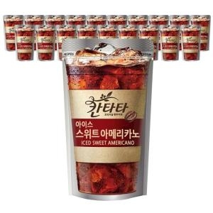 롯데칠성음료 칸타타 아이스 스위트 아메리카노 230ml (20개)_이미지