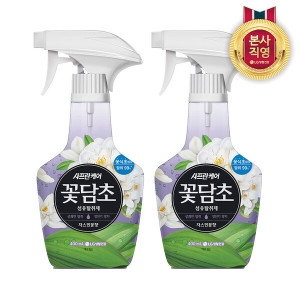 꽃담초 섬유탈취제 자스민꽃향 400ml