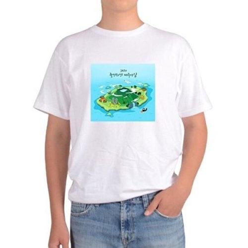 셀러허브 패션 JHQRNHI8_4B 오트밀 제주도 돌하르방 한라봉 성산일출봉