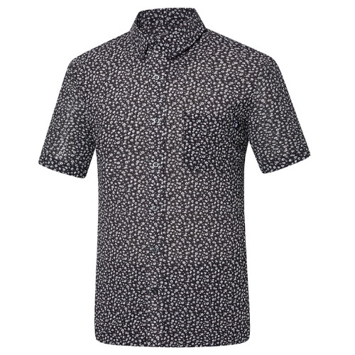 플라워 패턴 베이직 셔츠 2152HK810M