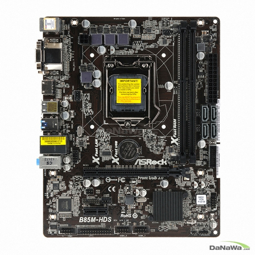 ASRock B85M-HDS 디앤디컴 (벌크)_이미지