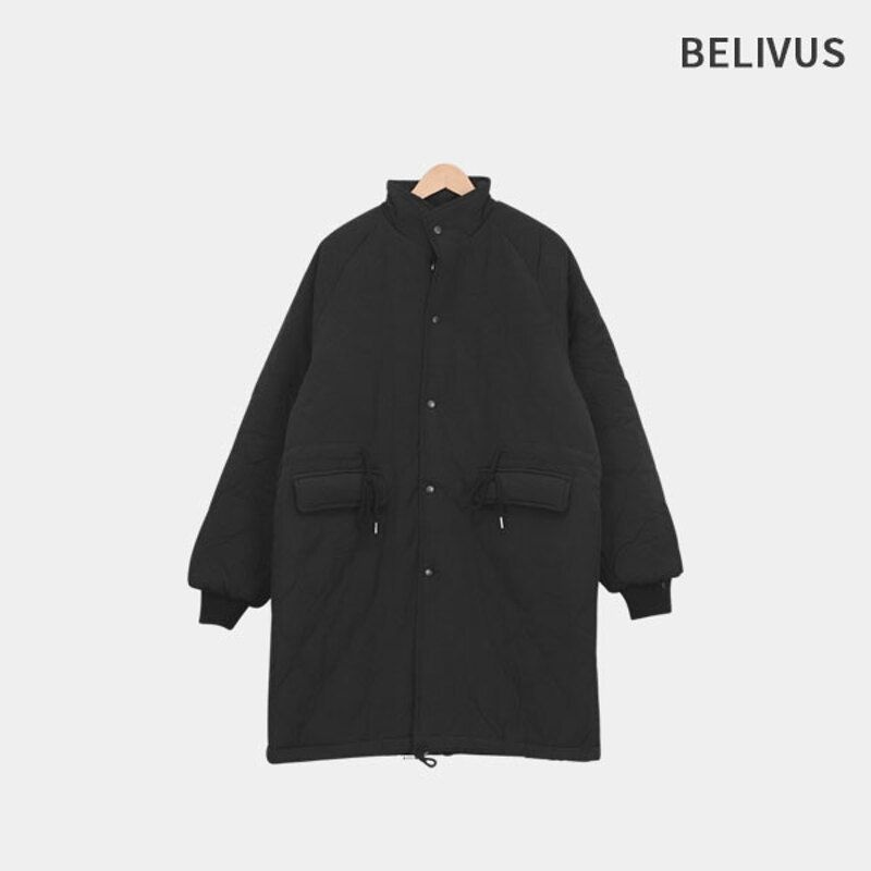 빌리버스 남자 데일리 롱 퀼팅 코트 BGC0071192230