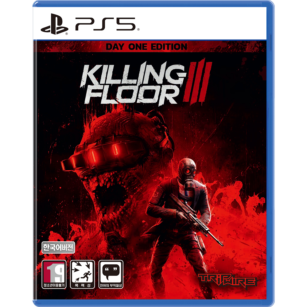  킬링 플로어 3 데이 원 에디션 한글판 PS5, 패키지디스크