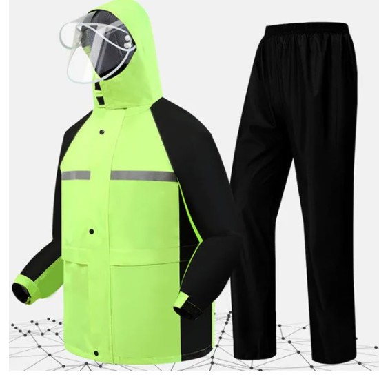 어반카 안전 퀵 오토바이 우비세트_이미지