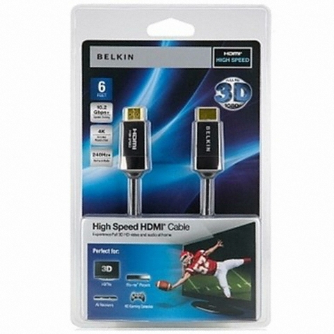 벨킨 HDMI 케이블 for PS3/Xbox360 (1.8M/ 1.4버전/ AV10049-06)