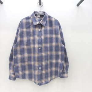  애플핑크 루즈핏 체크 셔츠 APF0-U105-GSL 40780_APF0U105GSL