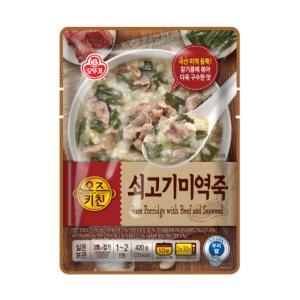 오즈키친 쇠고기미역죽 420g