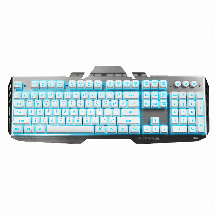 SNK테크 QUANTUM 7COLOR LED 게이밍키보드 (실버)_이미지