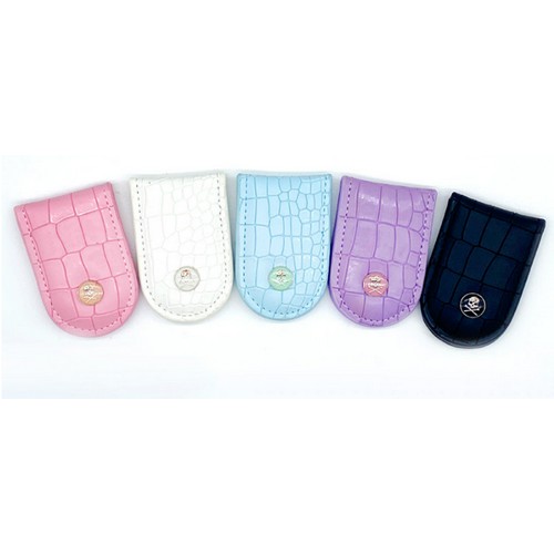  스컬 골프지갑 양면 자석 머니클립 [1개]