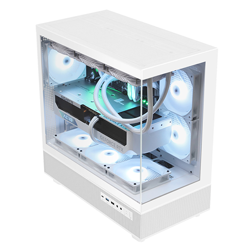 darkFlash DPX90 ARGB 강화유리 (화이트)_이미지