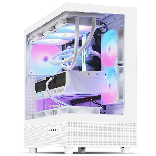 darkFlash DPX90 ARGB 강화유리 (화이트)_이미지