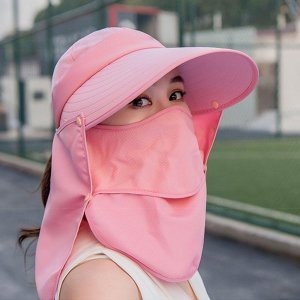 [불명] 여름 야외 활동용 자외선 차단 다기능 썬캡 WA260F8_이미지