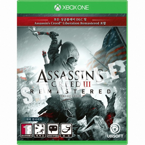 어쌔신 크리드 3 리마스터 XBOX ONE