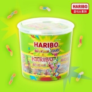 <b>하리보</b> 웜즈 사우어 960g