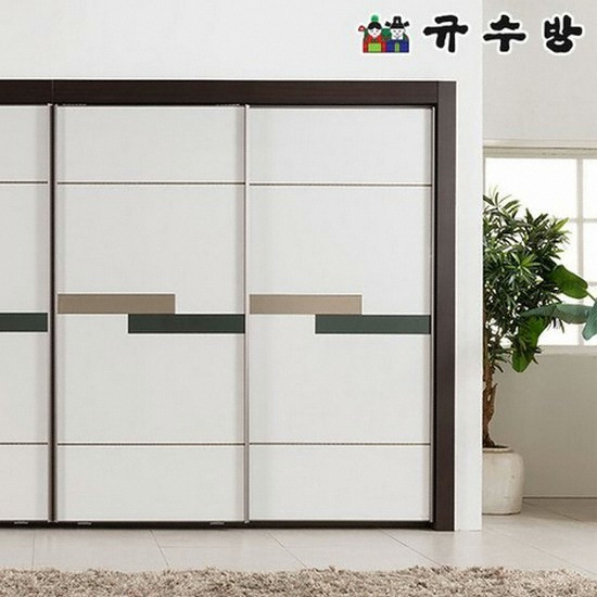 규수방 로라 슬라이딩 붙박이장 (300cm)_이미지