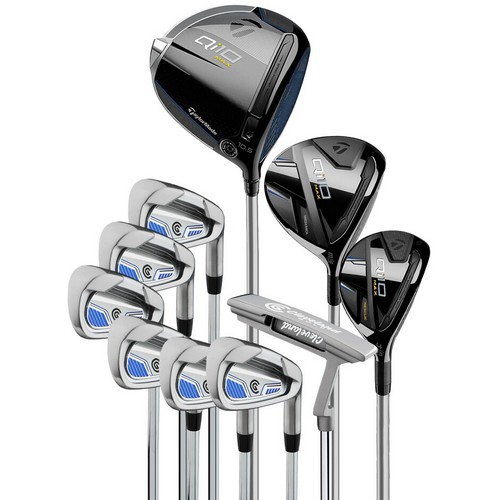 테일러메이드 Qi10 MAX / 클리브랜드 스페셜 맥스 조합 풀세트 (10개 경량스틸 정품)