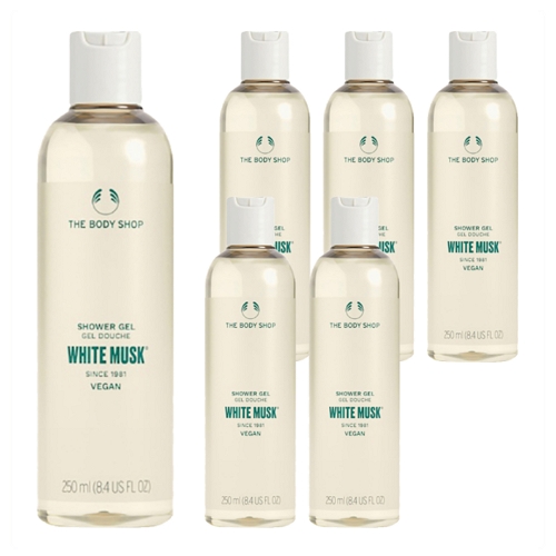 더바디샵 화이트 머스크 샤워젤 250ml (6개)_이미지