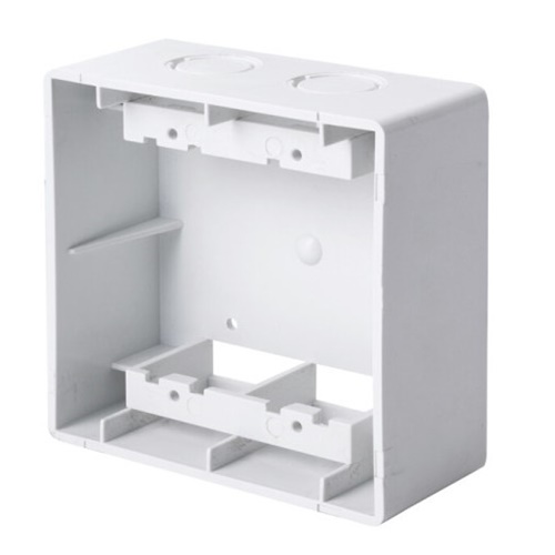 대영산업 PVC 노출 박스 콘센트 승압 2개용 54 x 125 x 120mm