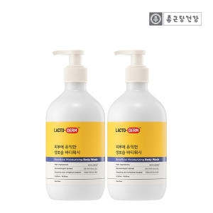 락토덤 피부에 유익한 생보습 바디워시 500ml (2개)_이미지
