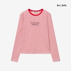 쥬시쥬디 스트라이프퍼피티셔츠 JZTS02JI
