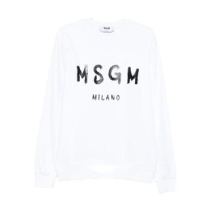 MSGM 로고 프린트 크루넥 스웨트셔츠 2000MM51330000101 TP44453