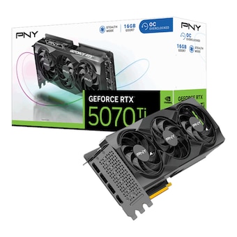<b>PNY</b> 지포스 RTX 5070 Ti OC D7 16GB Triple Fan 제이씨현