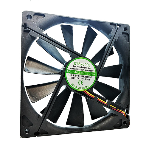 EVERCOOL EC14025SL12SA (140mm 25T/S/3P/RoHS)