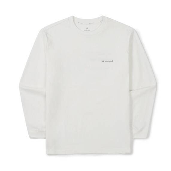 스노우피크 소로나 레터링 긴팔 티셔츠 S26SUFTL62OW_이미지