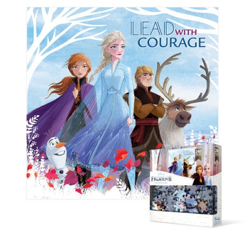 퍼즐사랑 240피스 직소퍼즐 겨울왕국 눈 내리던 날  미니