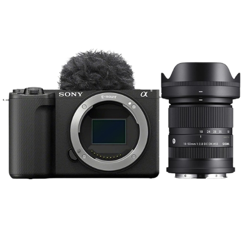 SONY ZV-E10 II 렌즈세트 (시그마 C 18-50mm F2.8)_이미지