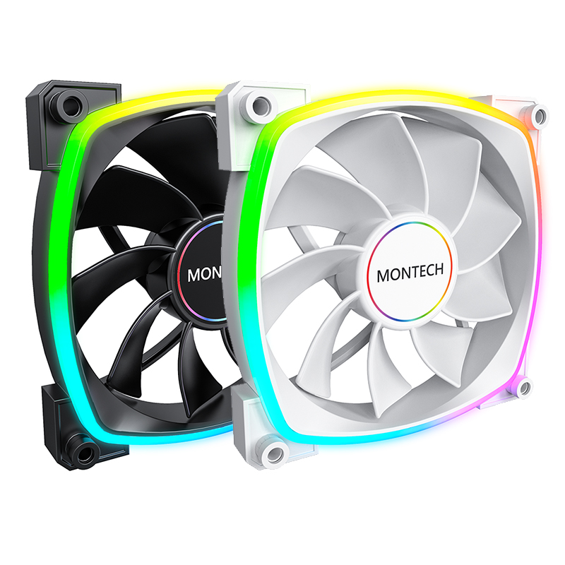 MONTECH RX140 PWM ARGB (화이트)_이미지
