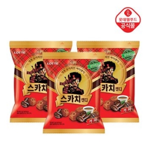 롯데제과 스카치캔디 커피 317g (3개)