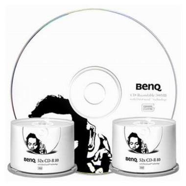 BenQ CD-R 700MB 52x 케익 100장 DJ Man_이미지