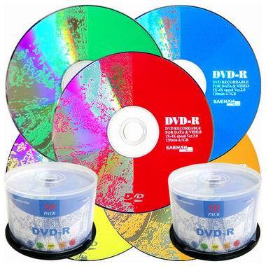 새한 새한 4.7GB 4x 케익 100장 5컬러