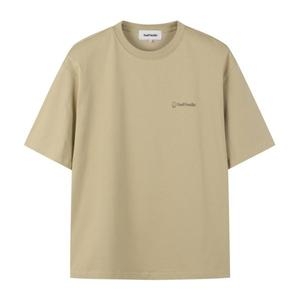 새드스마일 베이직 로고 티셔츠 CQTAX24411BEX