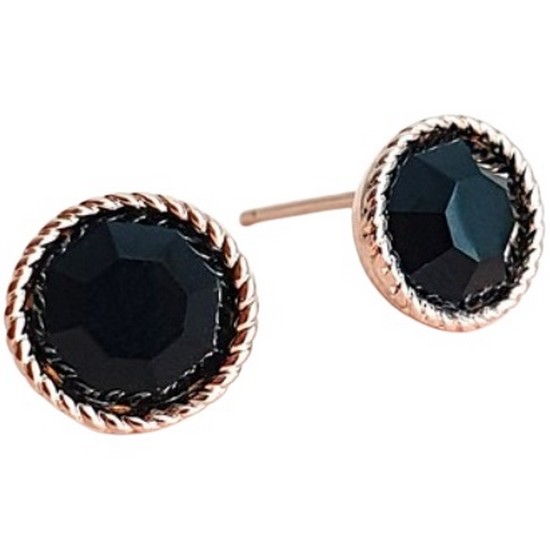 아도르엘 은침 마리아 스와로브스키 탄생석 귀걸이