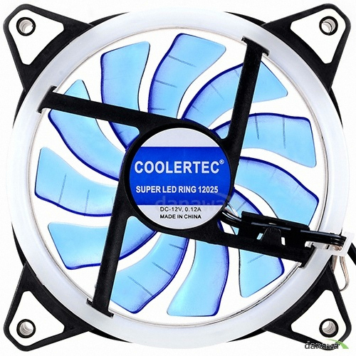 COOLERTEC SUPER LED RING-12025 DUO (블루)_이미지