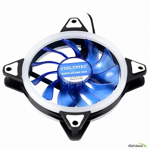 COOLERTEC SUPER LED RING-12025 DUO (블루)_이미지