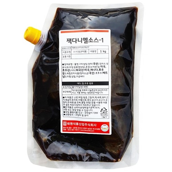 태원식품산업 잭다니엘소스-1 1kg (1개)_이미지