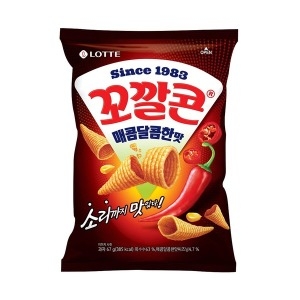 롯데제과 꼬깔콘 매콤달콤한맛 67g (3개)