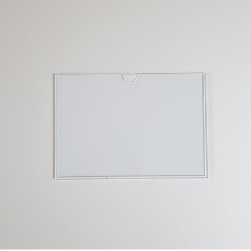 [불명] A4 아크릴 게시판 부착용 꽂이판 가로형_이미지