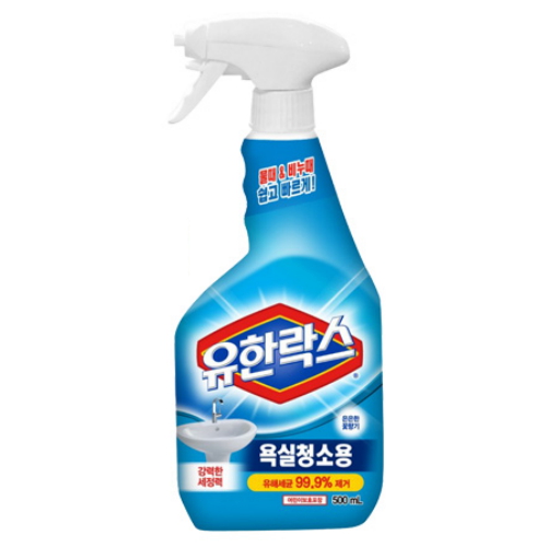 유한양행 유한락스 욕실청소용 500ml (14개)