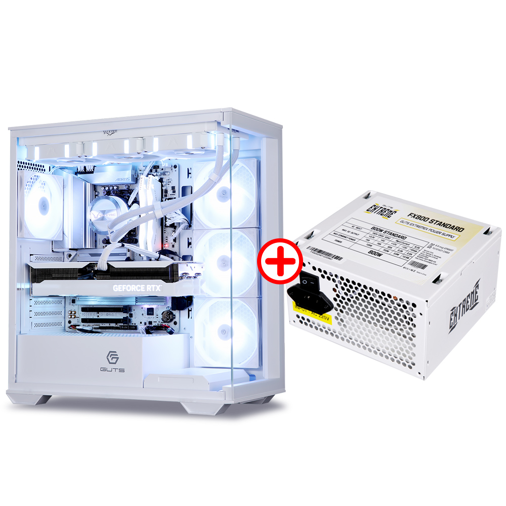 몬스타 가츠 X620A 리버스 + ExtremeX FX800 80PLUS스탠다드 (화이트 패키지)_이미지