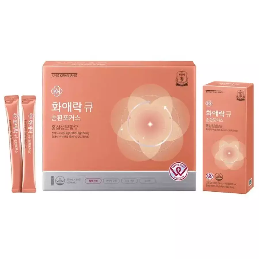정관장 화애락큐 순환포커스 20ml 30포 (1개)_이미지