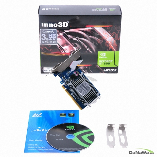 INNO3D 지포스 GT630 D3 1GB LP 무소음_이미지