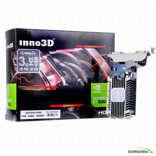 INNO3D 지포스 GT630 D3 1GB LP 무소음_이미지