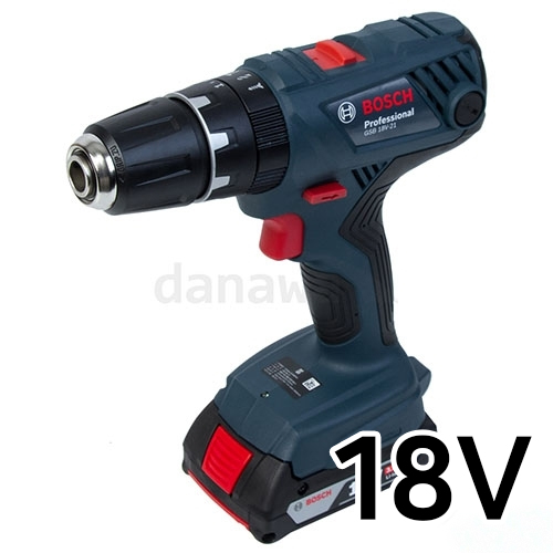 보쉬 GSB 18V-21 (3.0Ah, 배터리 1개)