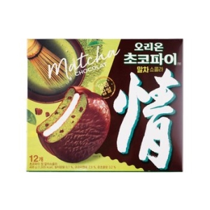 오리온 초코파이 말차쇼콜라 408g (1개)